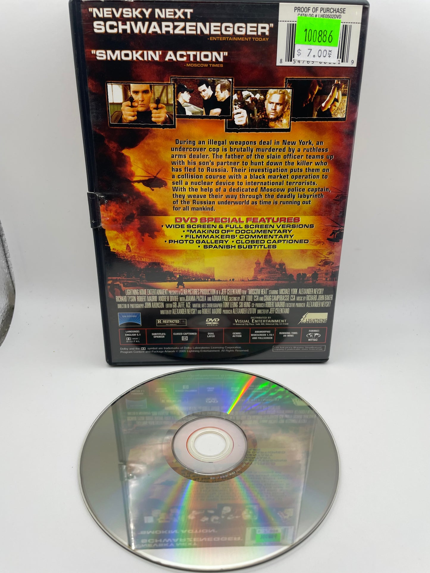DVD - Moscow Heat 2005 #100886