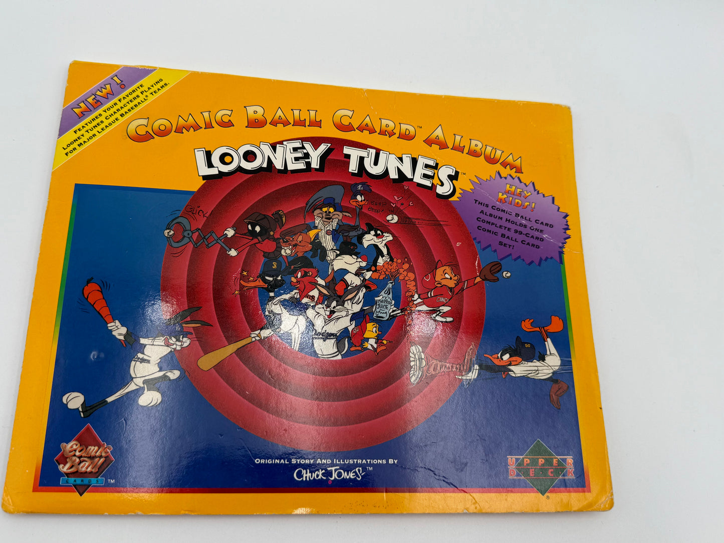 Looney Tunes - Upper Deck - Comic Ball Card Albums - Set of 3 1990 #105567
