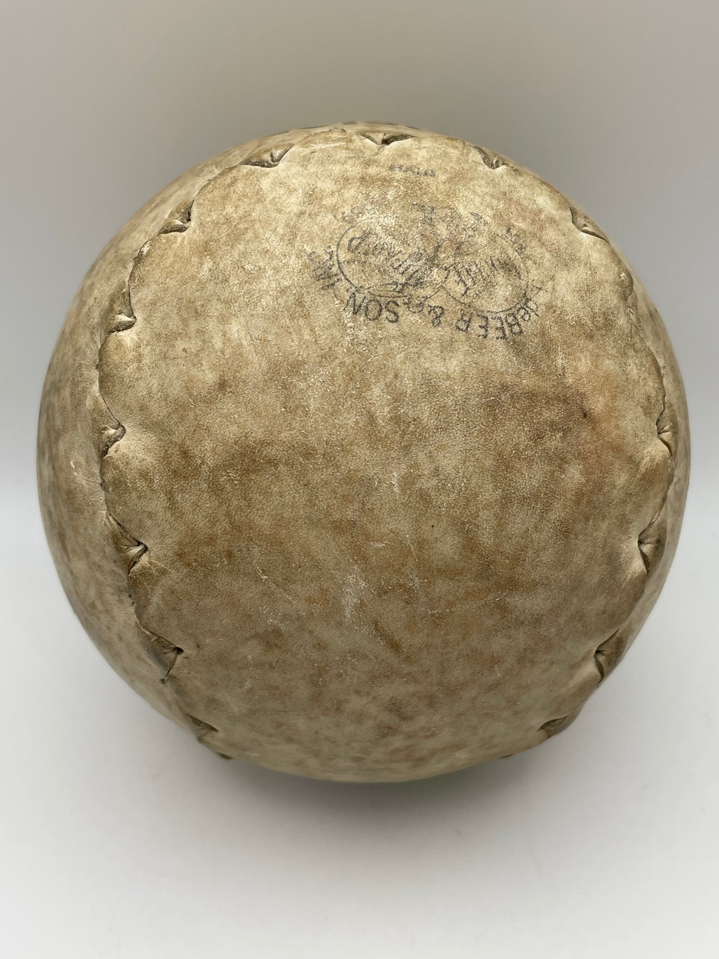 Official Clincher - XL Antique Leather Softball #101883