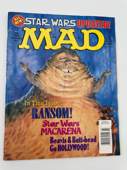 Mad Magazine - Jabba’s Toothpick Collection #354 - February 1997 #101390