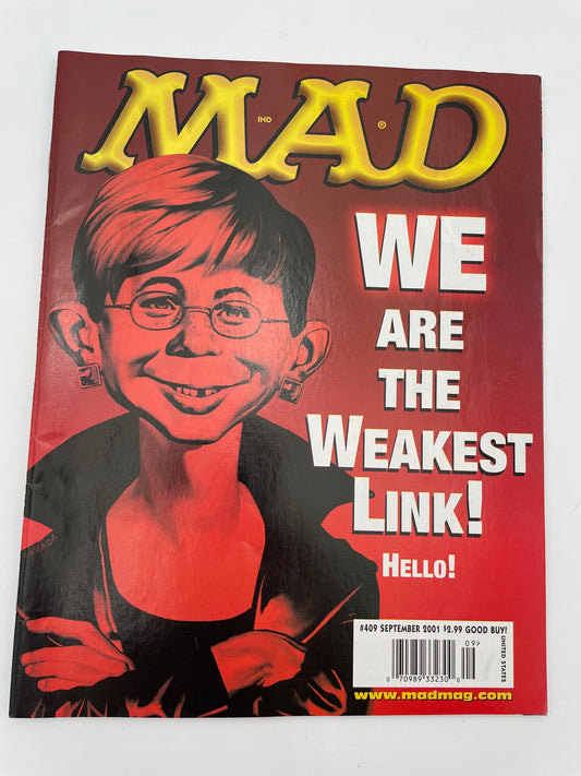 Mad Magazine - Weakest Link #409 - September 2001 #101535