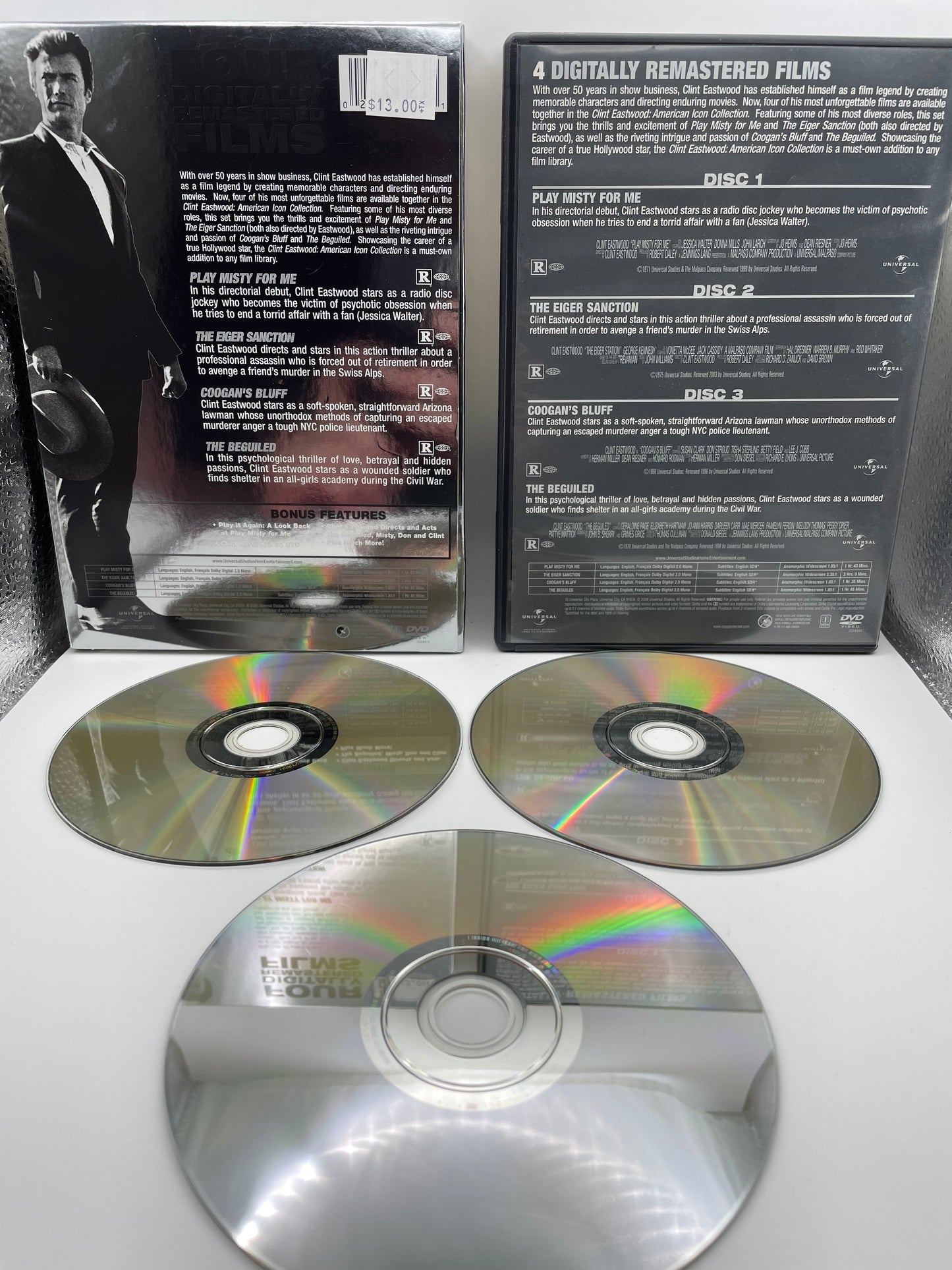 Dvd - Clint Eastwood American Idol Collection 2009 #100626