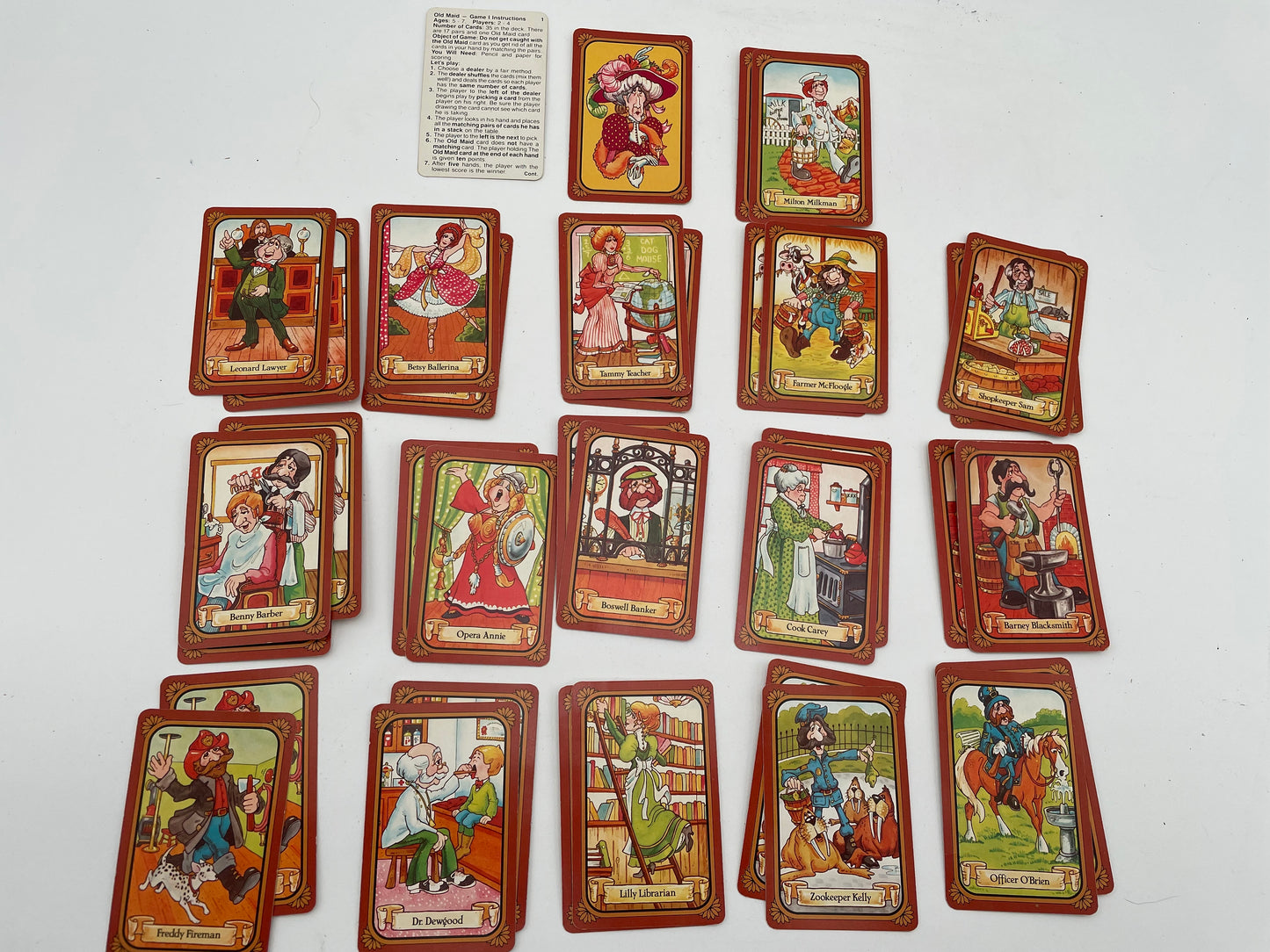 Old Maid Game #100478