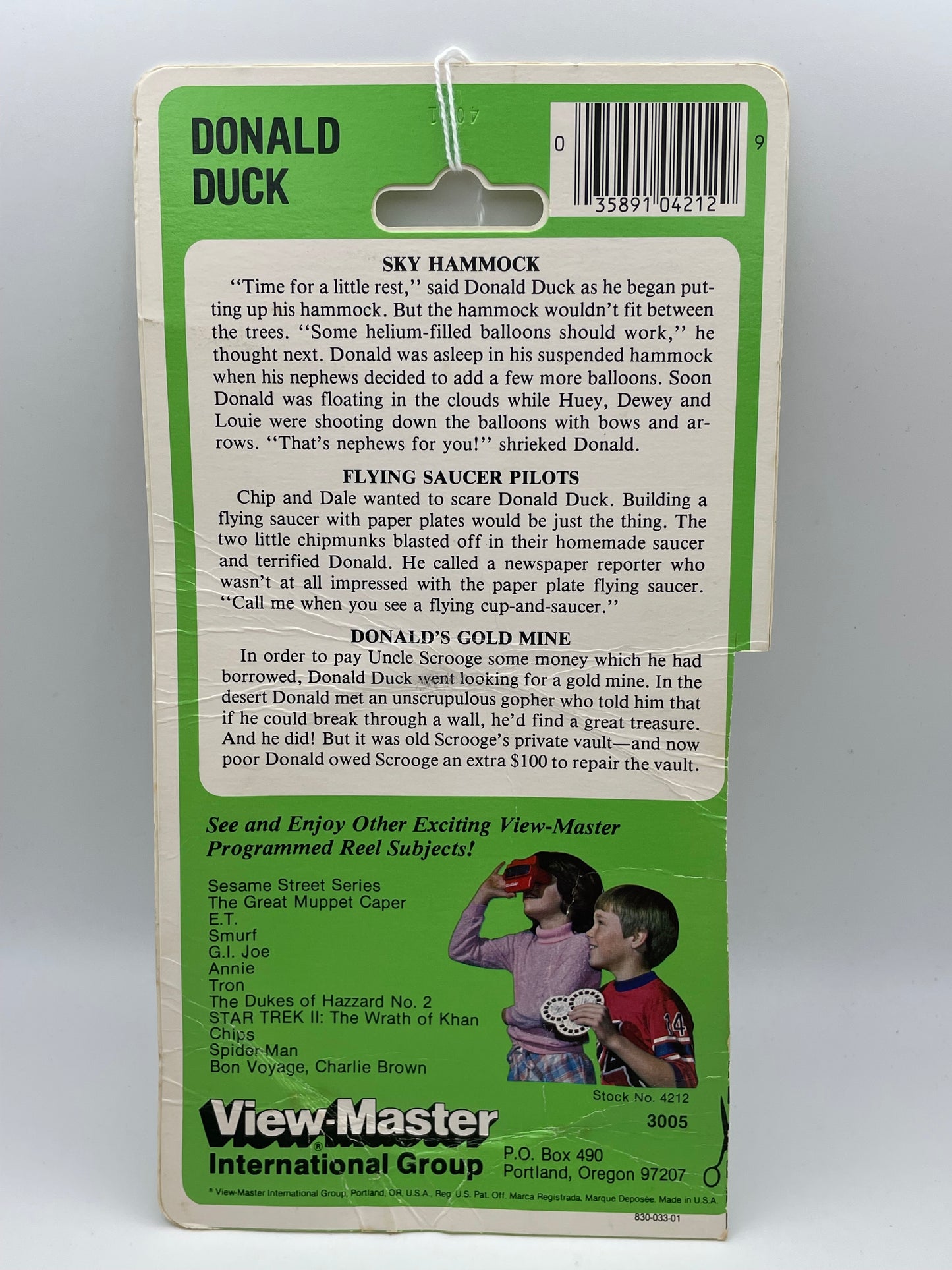 View Master - Walt Disney - Donald Duck Pack #103083