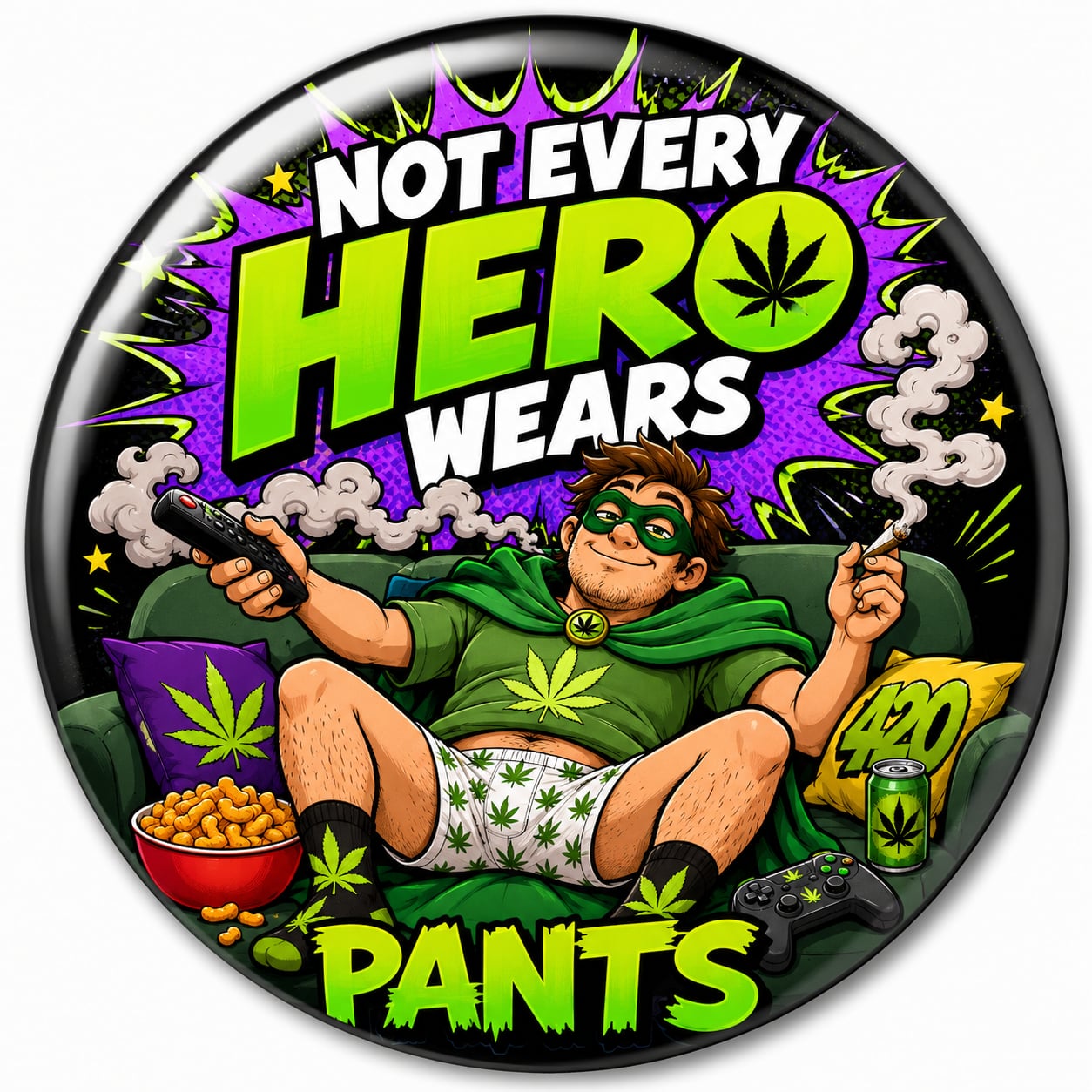 Buttons - WTHC-Radio - Not Every Hero