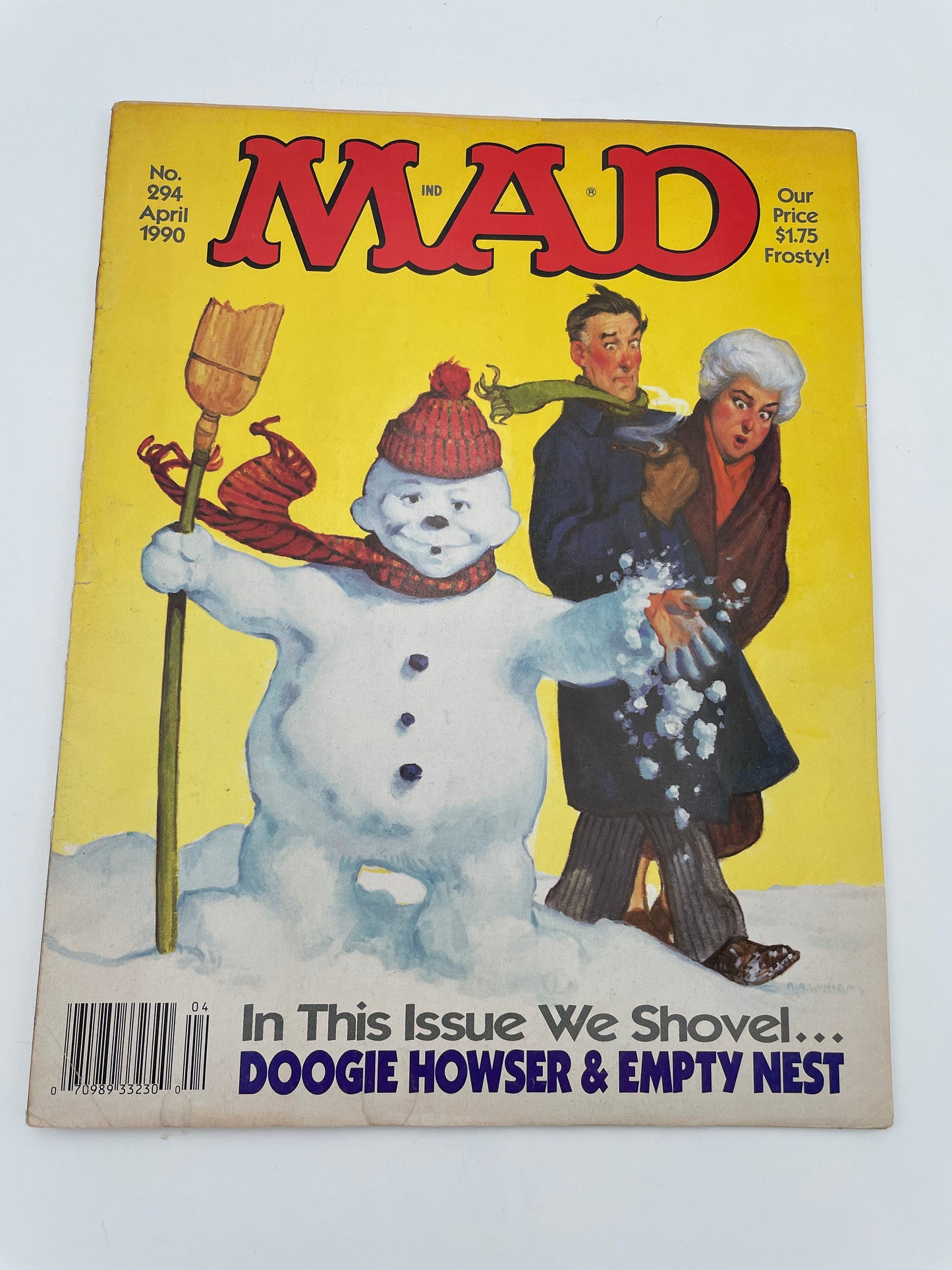 Mad Magazine - Snowman #294 - April 1990 #101541