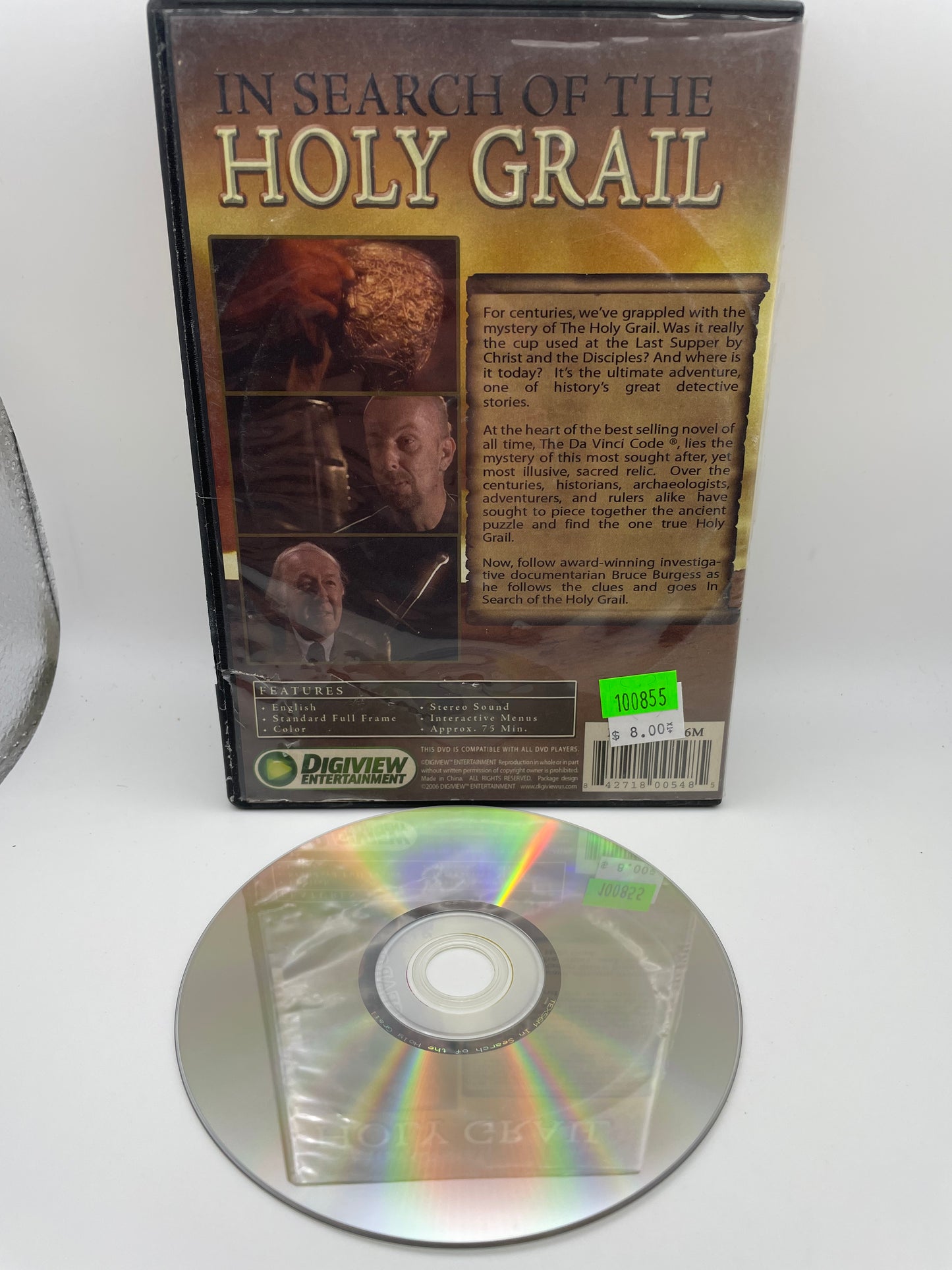 DVD - In search of the Holy Grail #100855