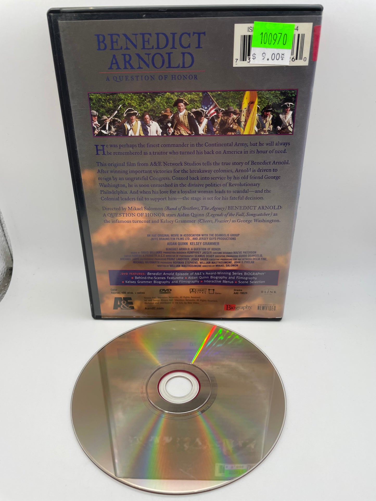DVD - Benedict Arnold 2002 #100970