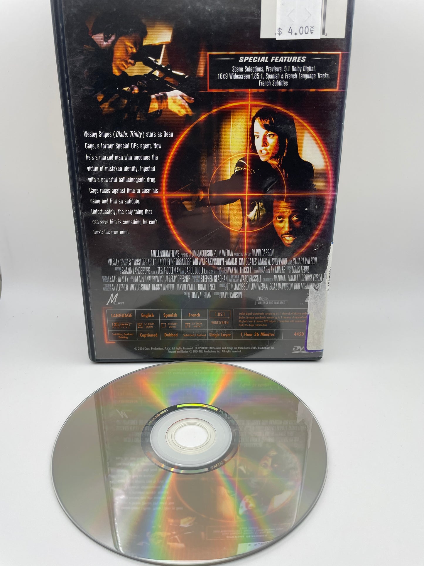 Dvd - Unstoppable 2004 #100526
