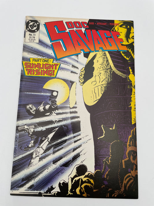 DC Comics - Doc Savage #11 August 1989 #102313