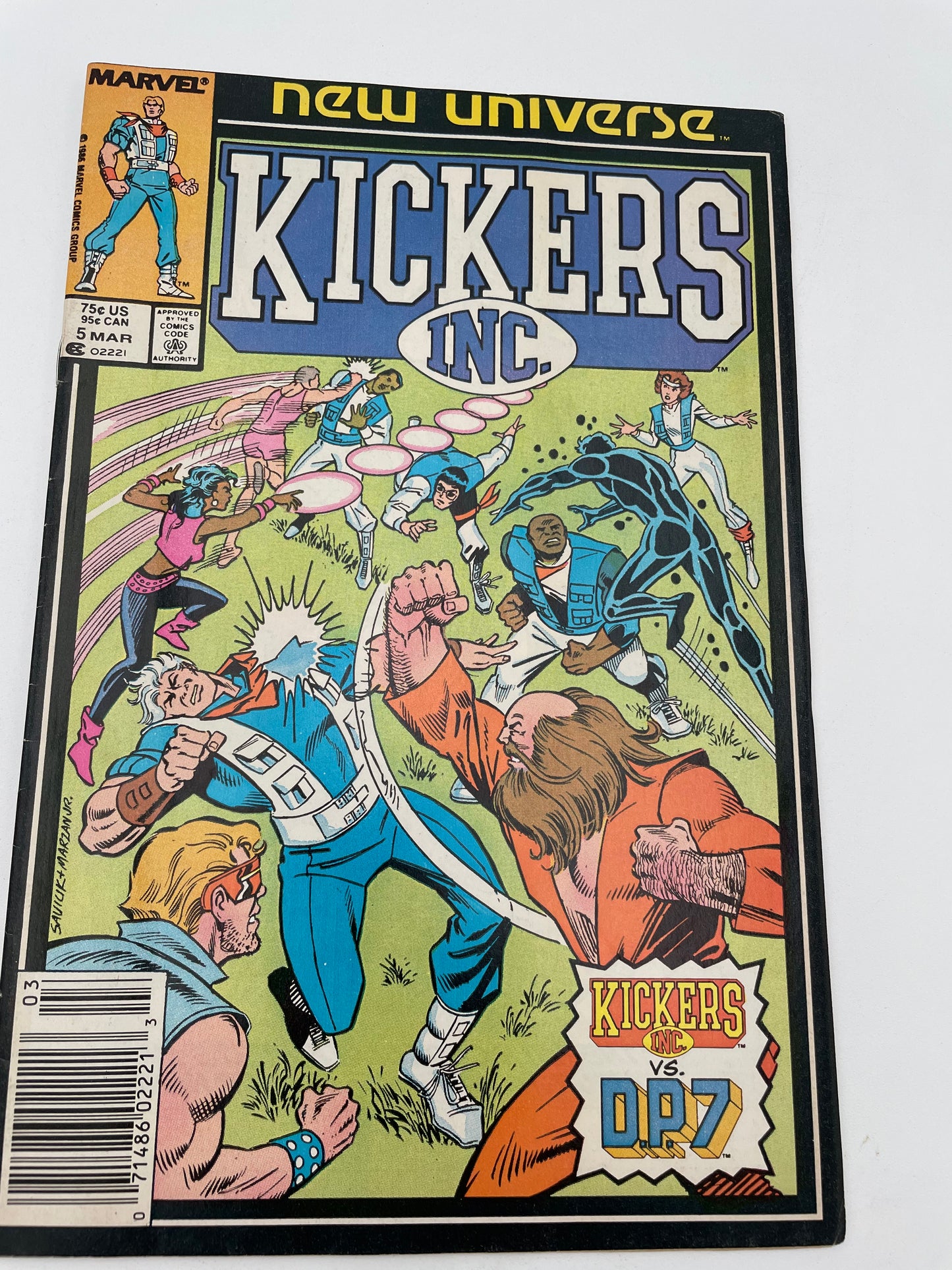 Marvel Comics - Kickers Inc #5 1987 #102294