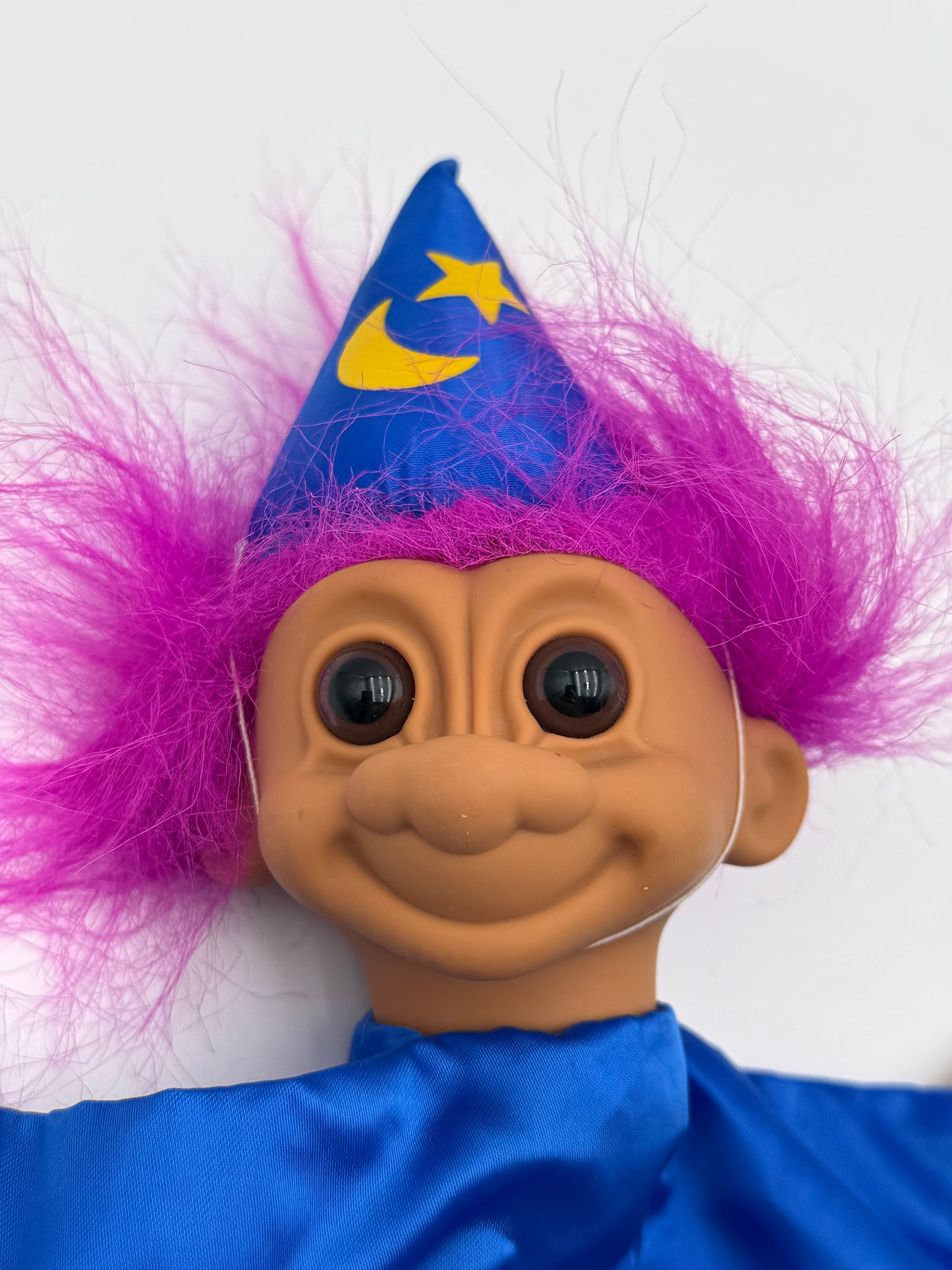 Trolls - Vintage - Purple Hair - Wizard Troll Puppet #104932