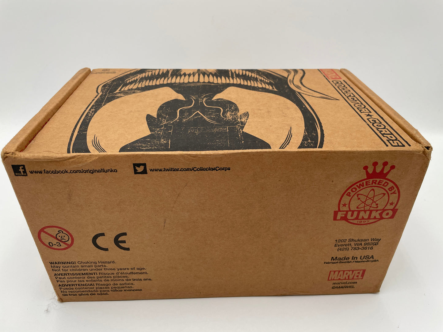 Marvel - Funko - Collector Corps EMPTY Box - Villains - #102764