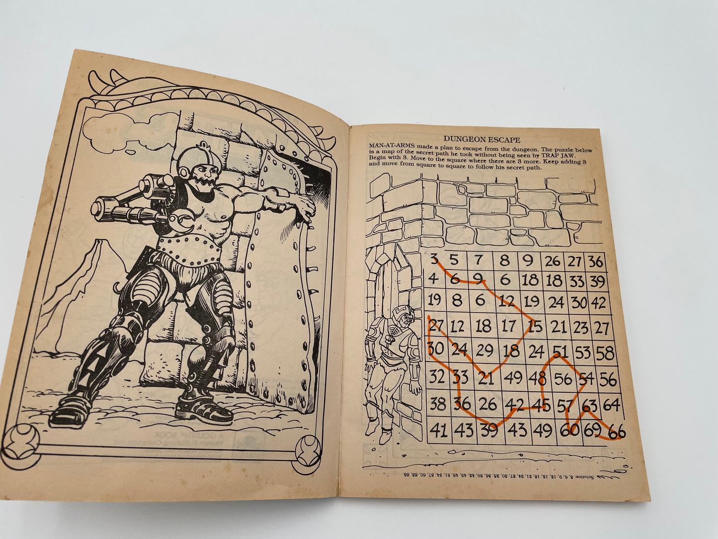 MOTU - Giant Coloring Book 1985 #101994