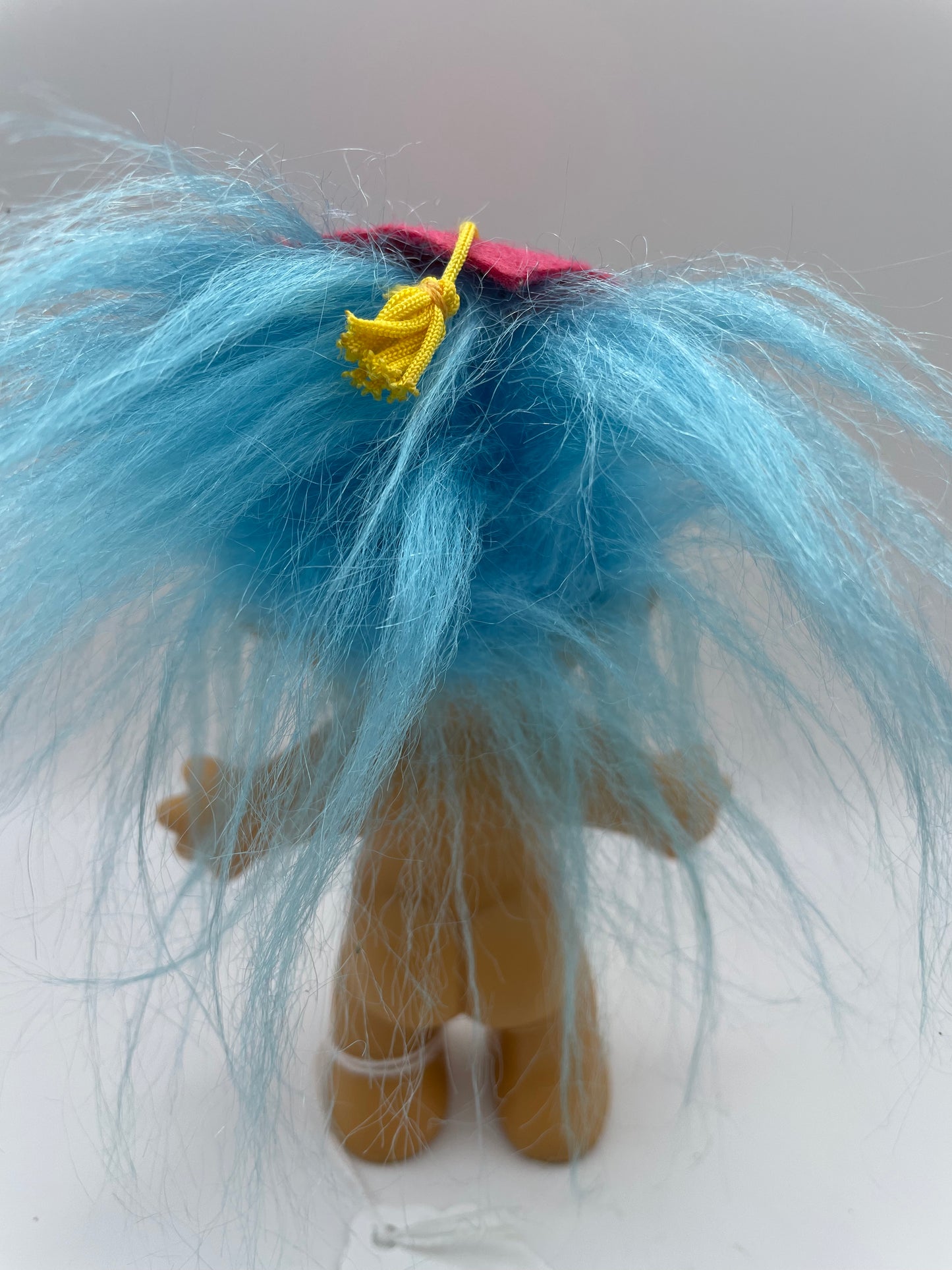 Trolls - Graduation Hat - Blue Hair #101114