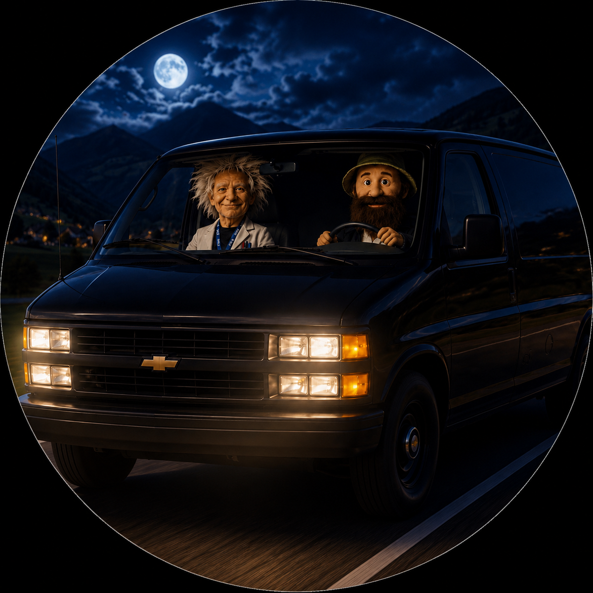 Button - The PEZ Outlaw - Music Video Van Ride #108202