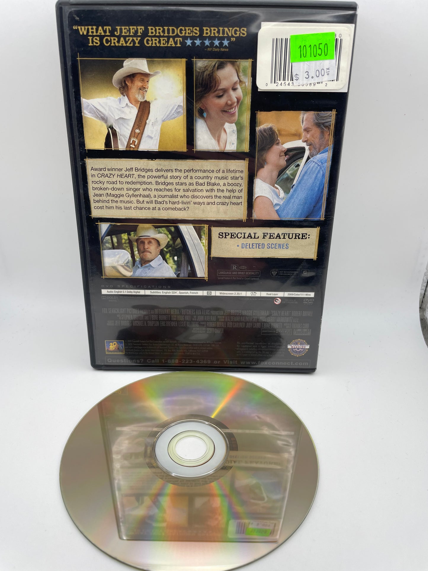 DVD - Crazy Heart 2009 #101050