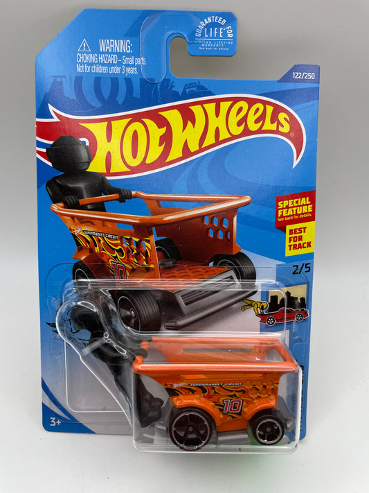 Hot Wheels - Ride Ons #122 2/5 Aisle Driver Orange 2020 #103220
