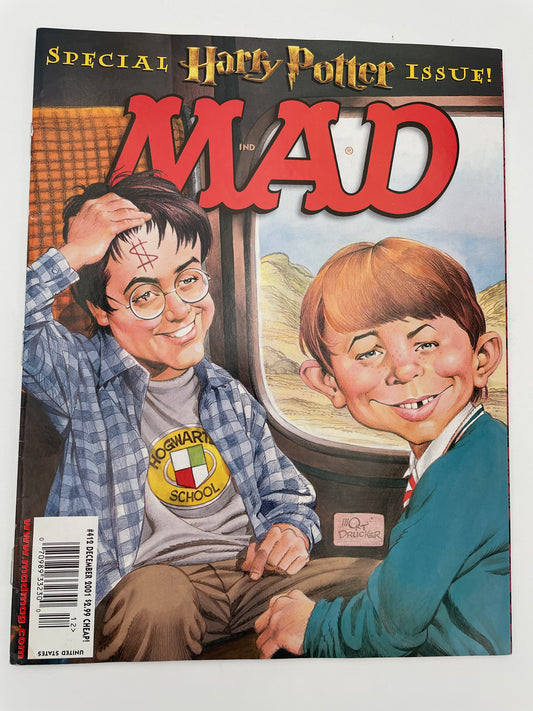 Mad Magazine - Harry Potter #412 - December 2001 #101494
