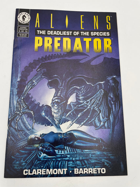 Dark Horse Comics - Aliens - Predator #5 of 12 March 1994 #102396