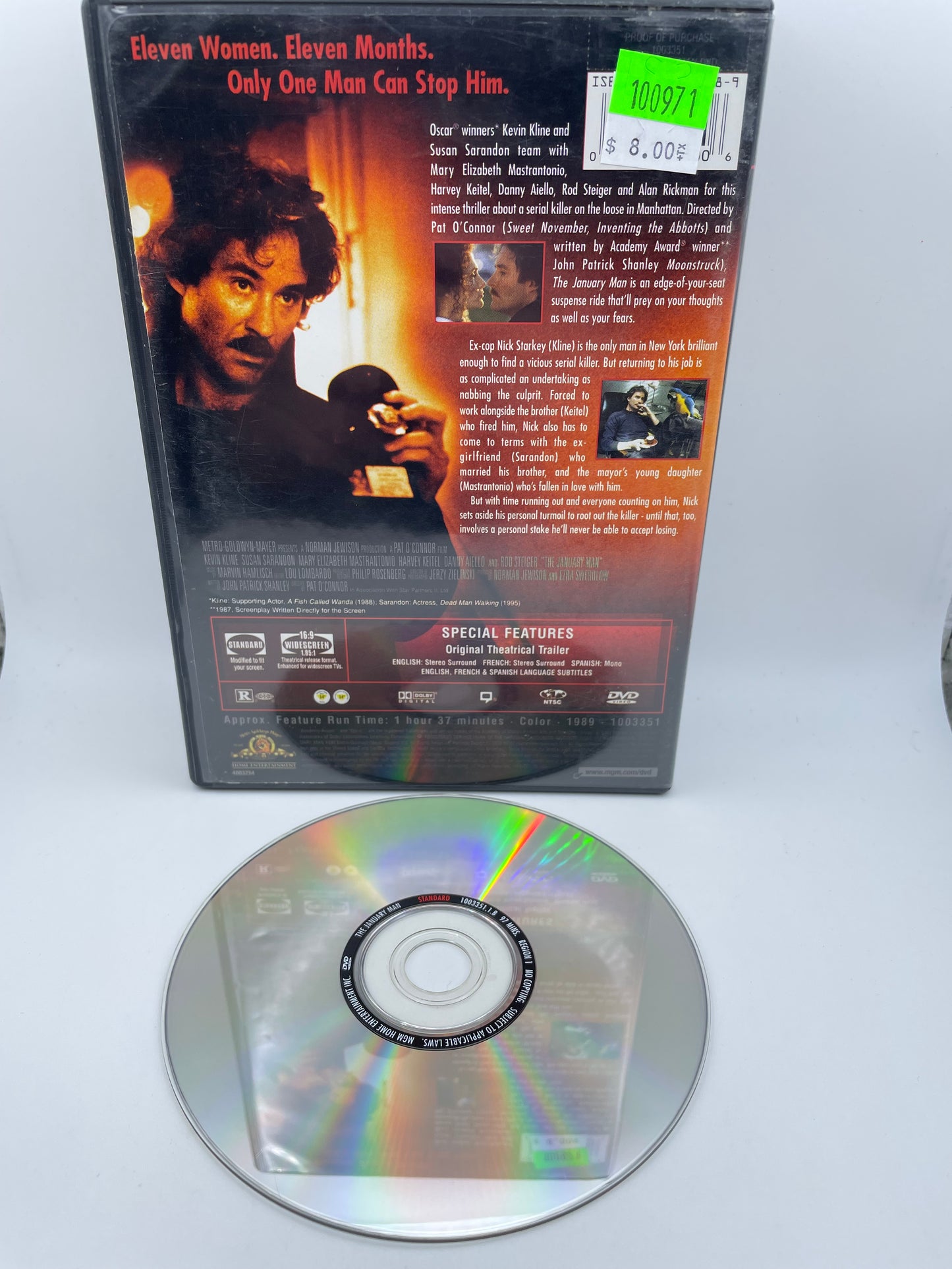 DVD - January Man #100971