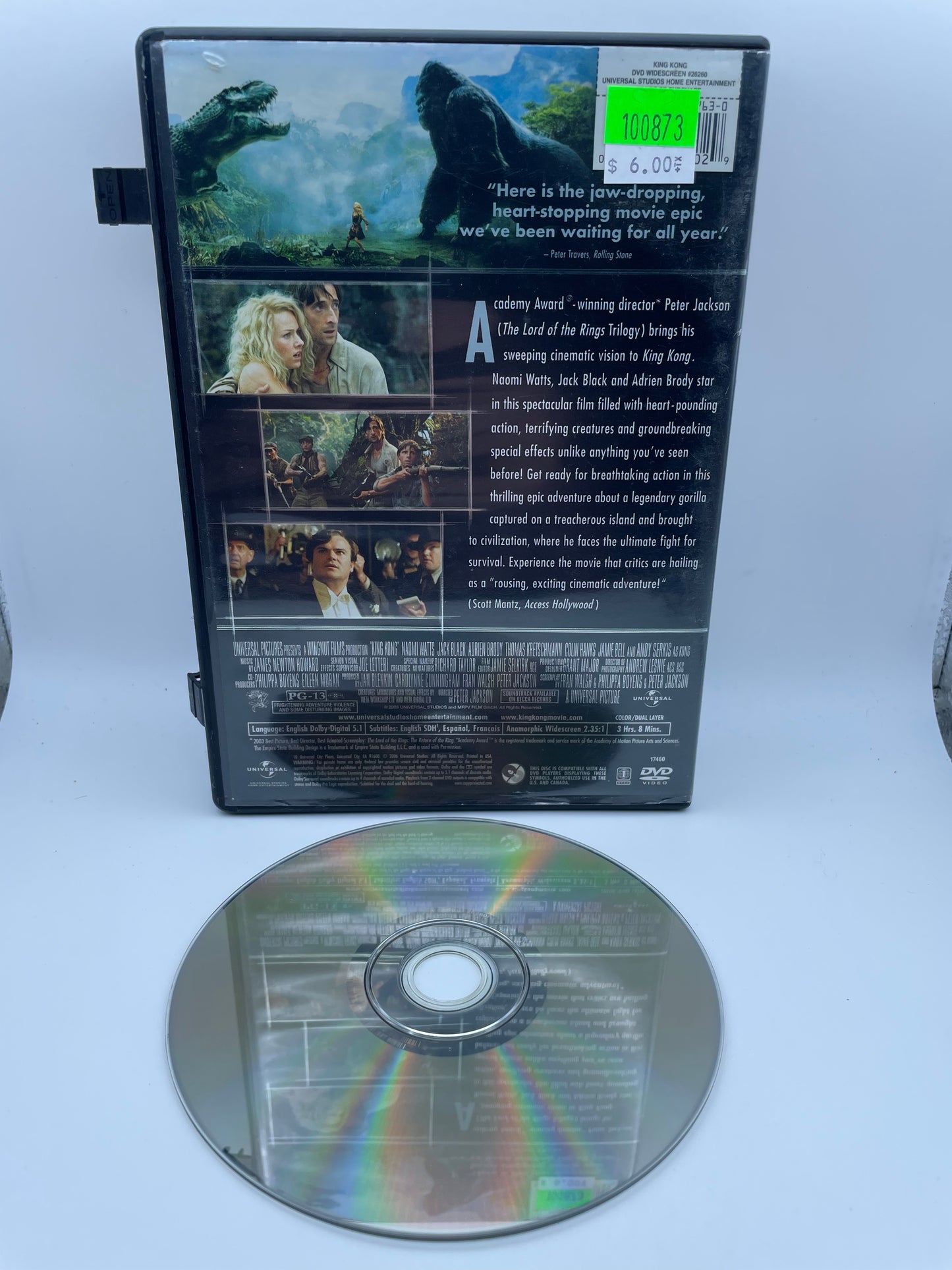 DVD - King Kong 2006 #100873