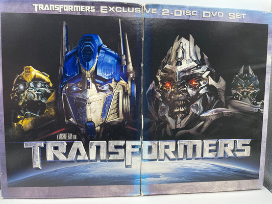 Dvd - Transformers - Exclusive Box 2 Disk 2007 #100505