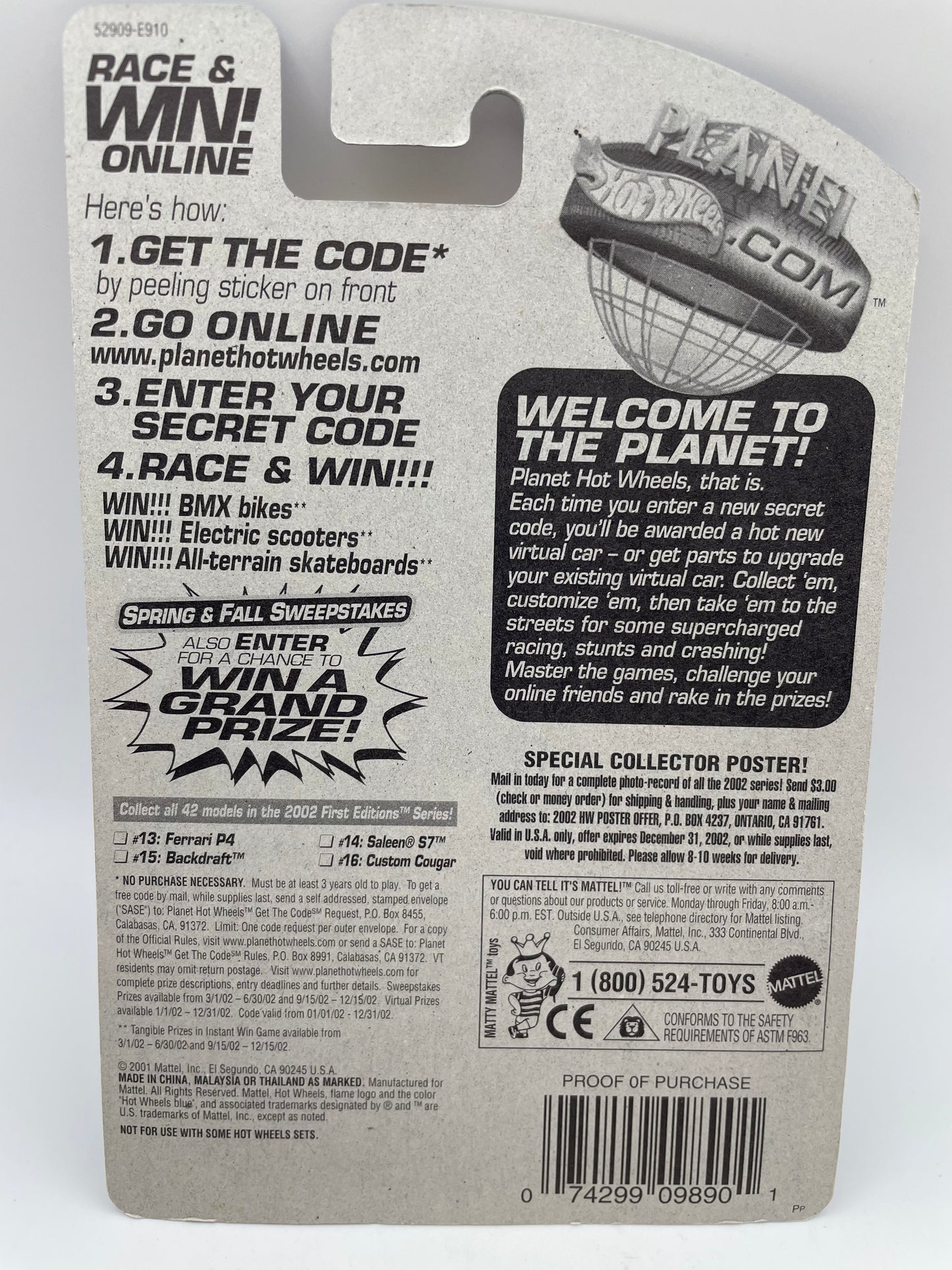 Hot Wheels - Backdraft #027 - 2001 #101910