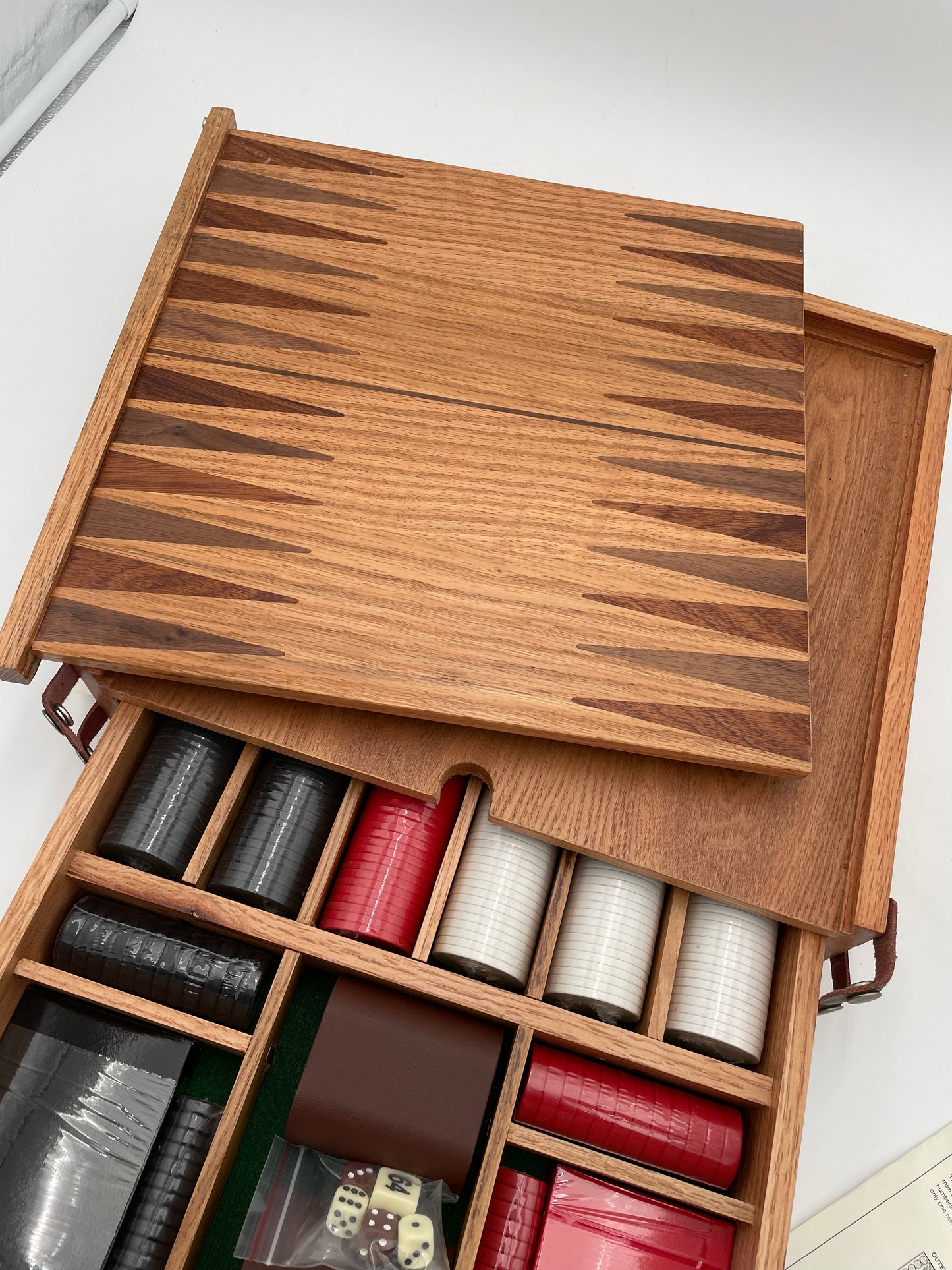 Chess Game Set in Wood Box #100472