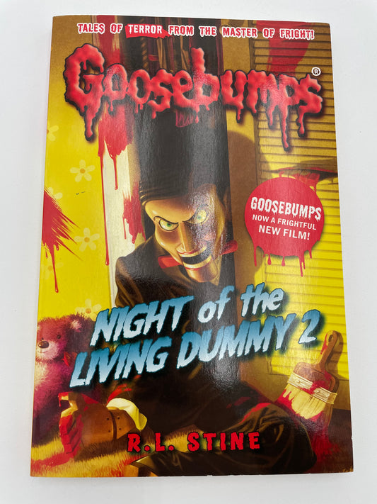 Goosebumps Book - Night of the living Dummy 2 - 2015 #102160