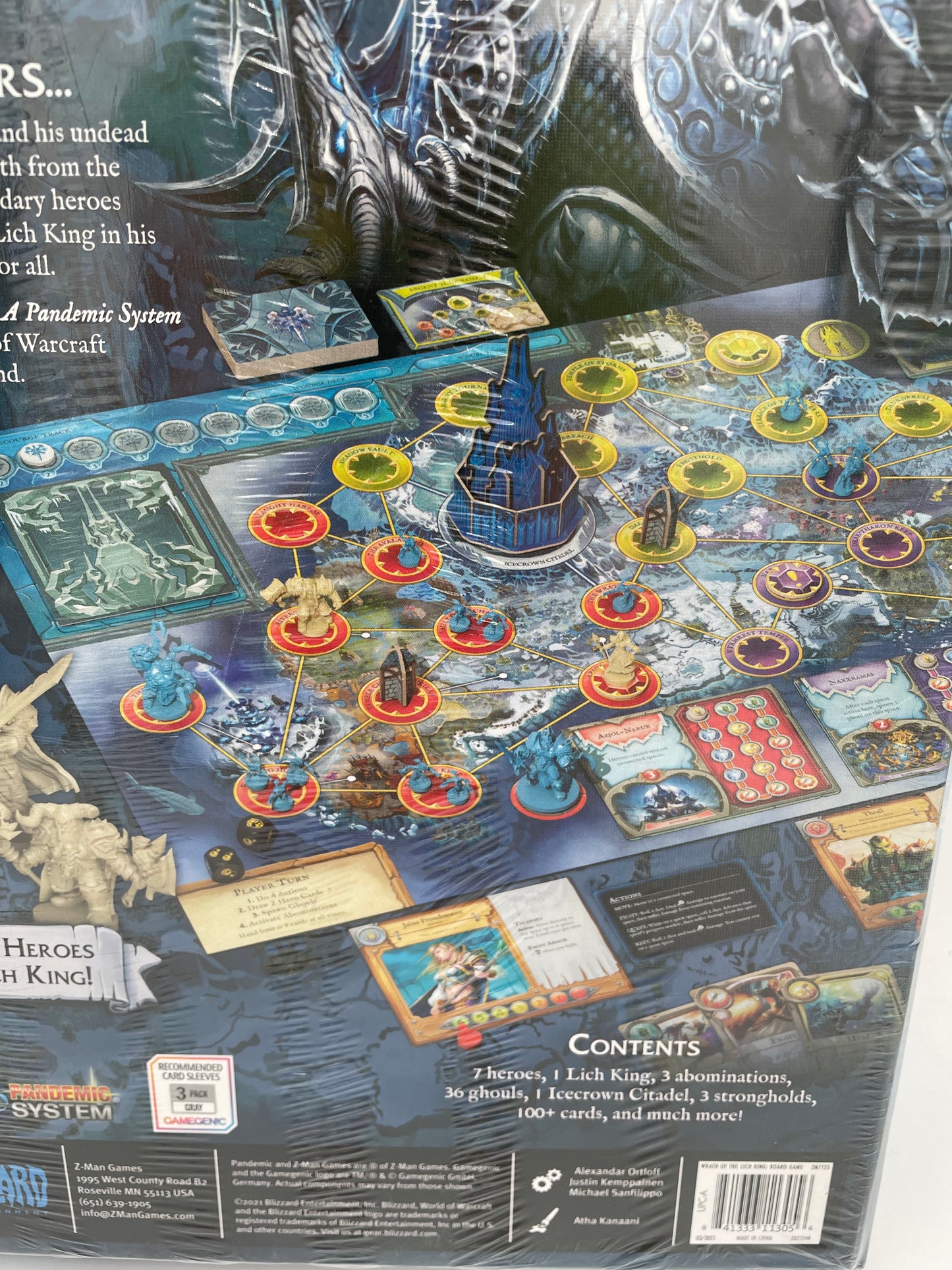 World of Warcraft Board Game - Wrath of the Lich King #101680