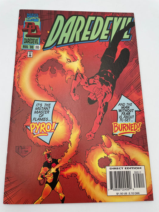 Marvel Comics - Daredevil #355 August 1996 #102267