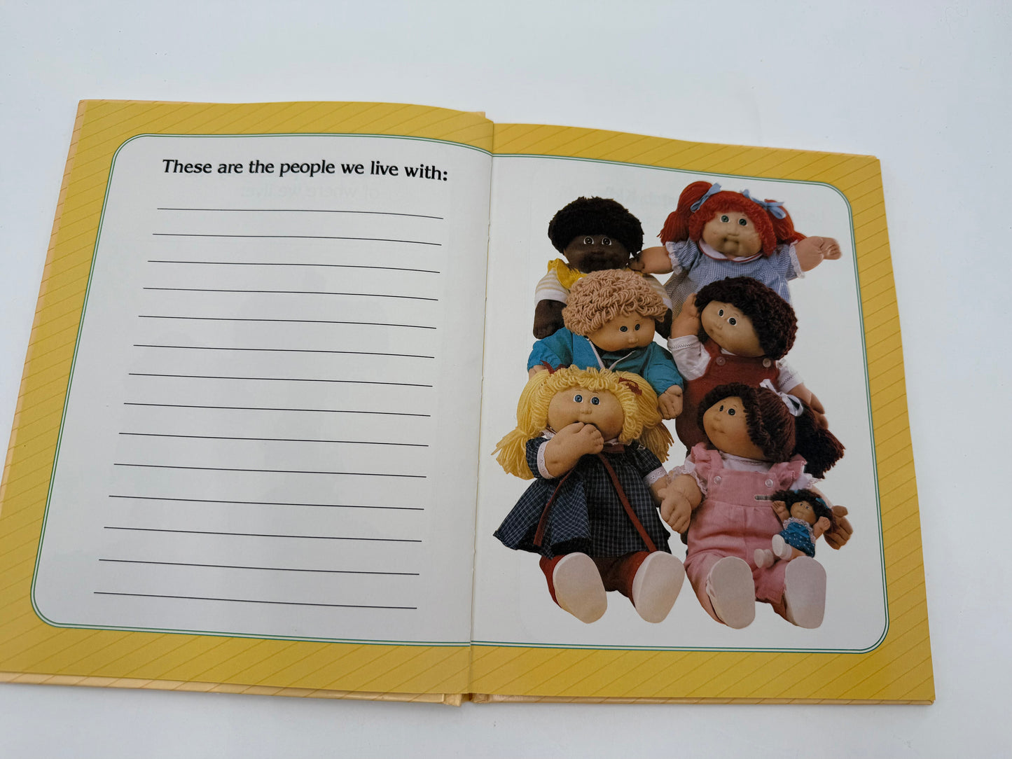 Cabbage Patch - Hardcover Book - My Cabbage Patch Lid and Me 1984 #105371