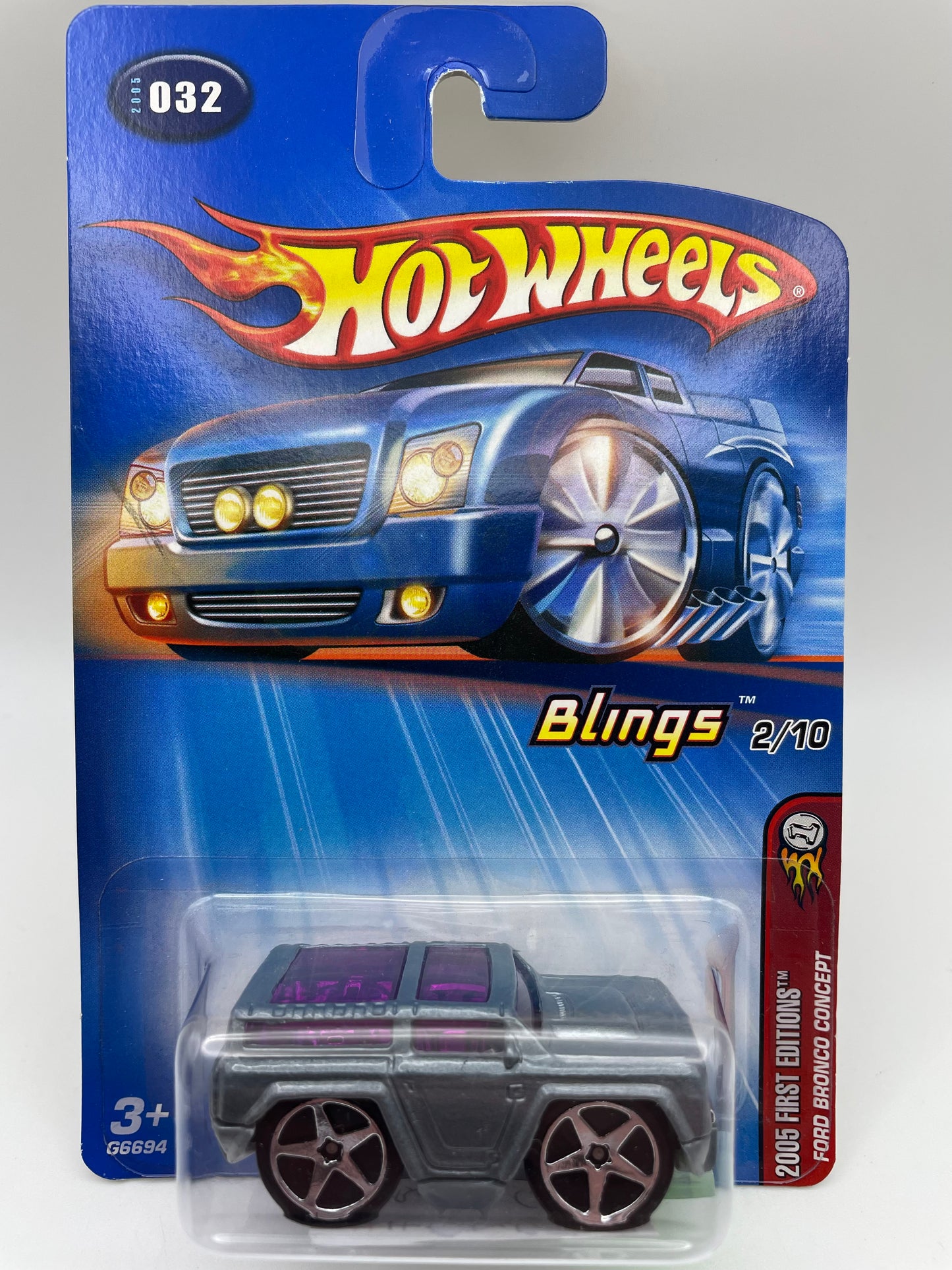 Hot Wheels - Blings Ford Bronco Concept #032 - 2004 #101954