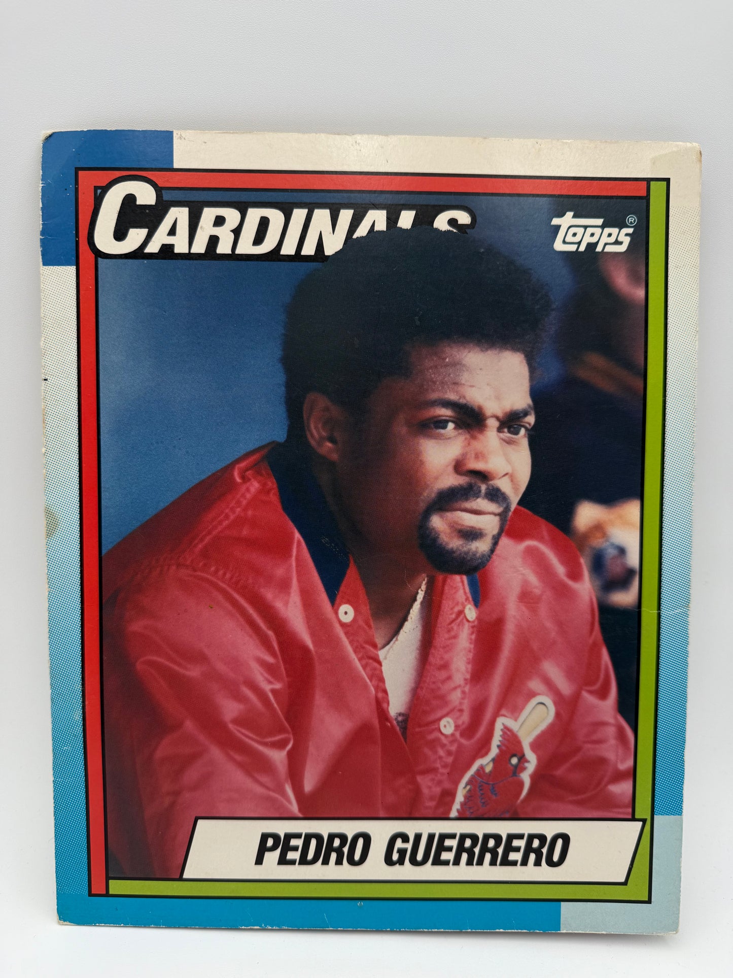 Baseball - Topps Folder - Pedro Guerrero 1990 #105372