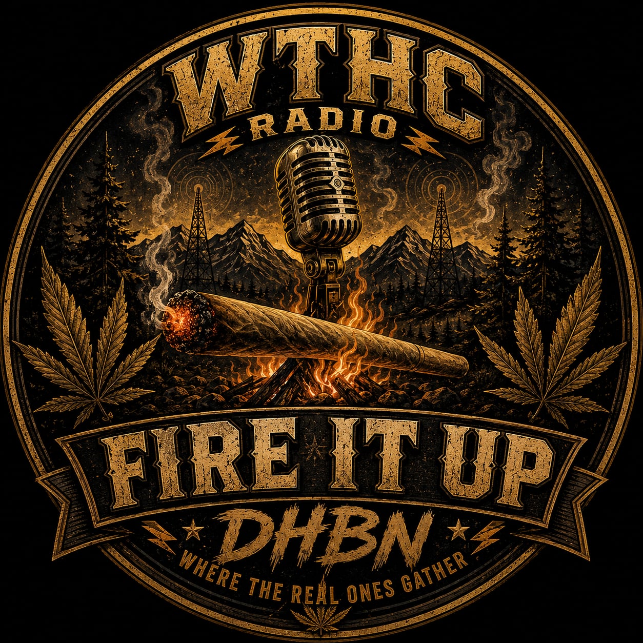 Buttons - WTHC-Radio - Fire It Up
