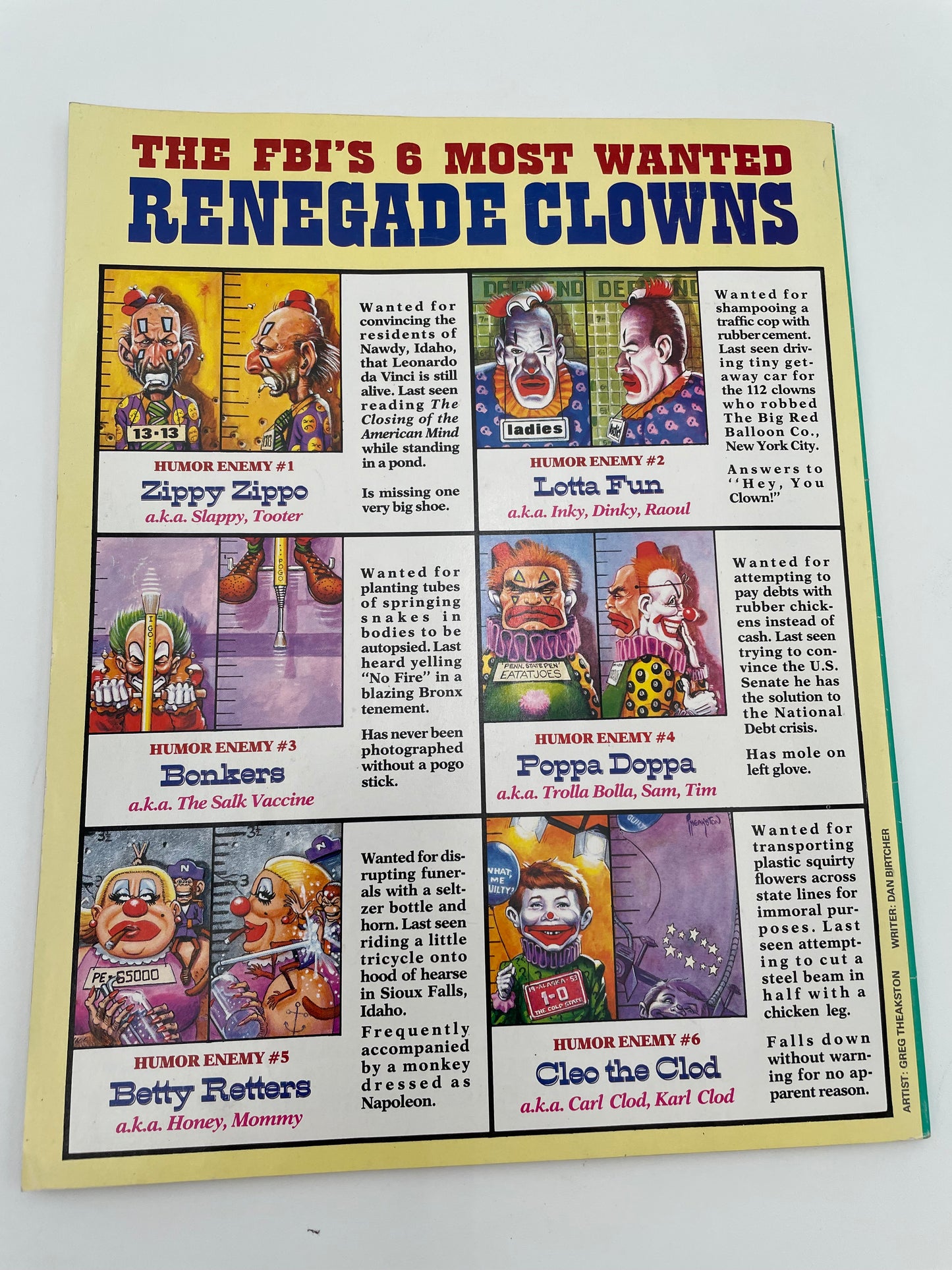 Mad Magazine - Super Special Ecch! Rated - December 1995 #101361