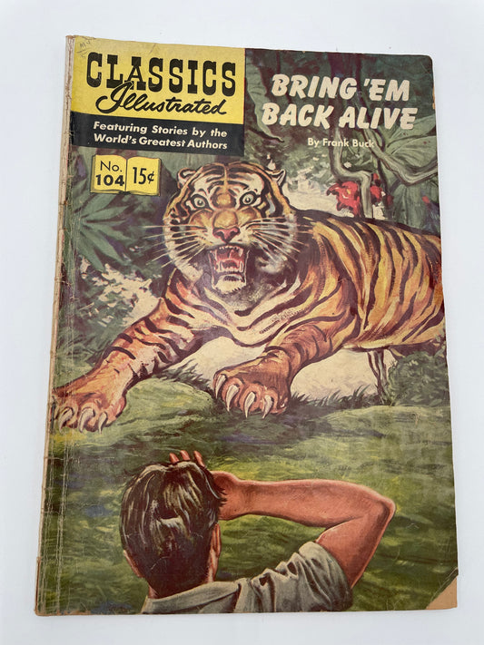 Classic Illustrated Comics - Bring’em Back Alive - February 1953 #102214