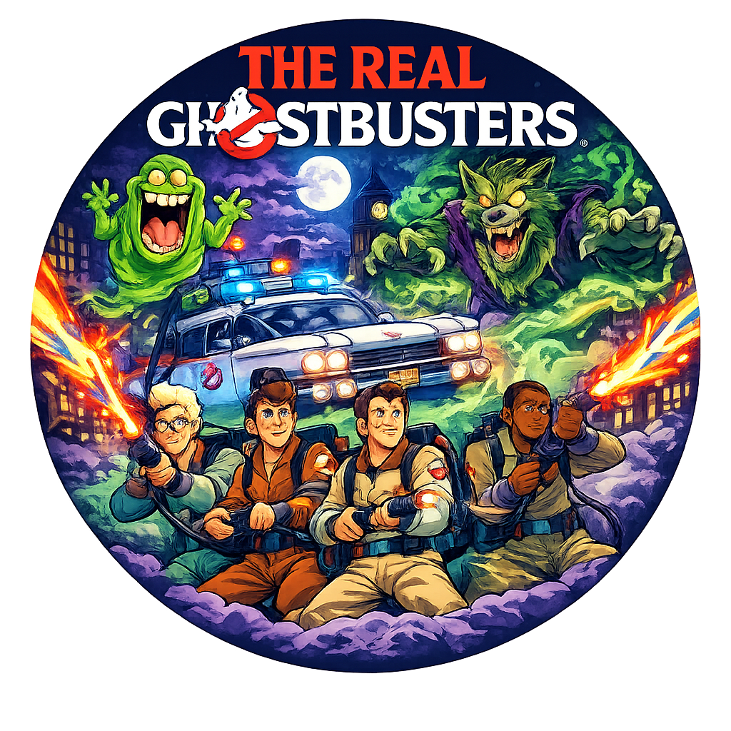 Button - 80s Theme - Real Ghostbusters - Werewolf