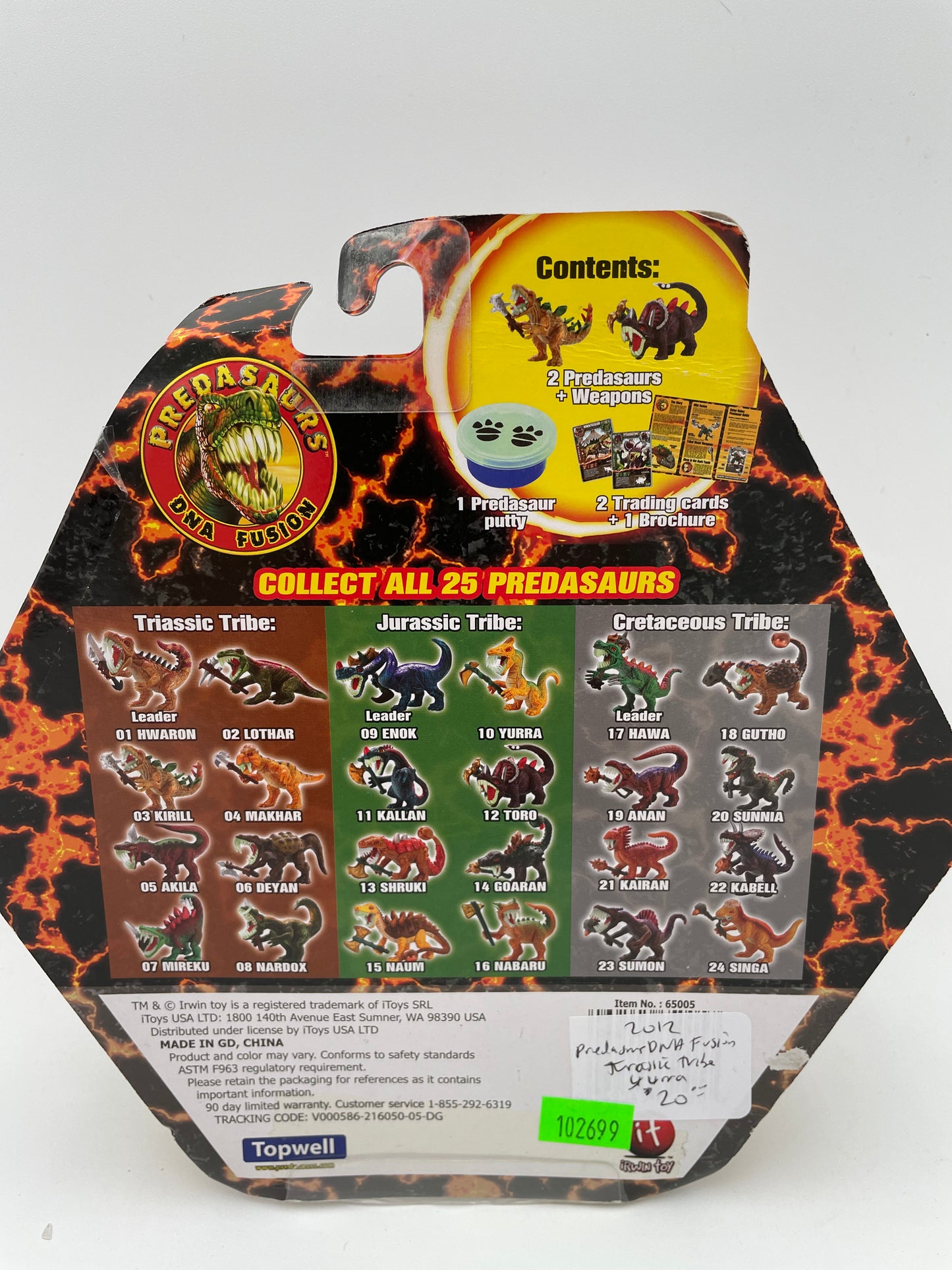 Predasaurs DNA Fusion - Jurassic Tribe - Yurra 2012 #102699