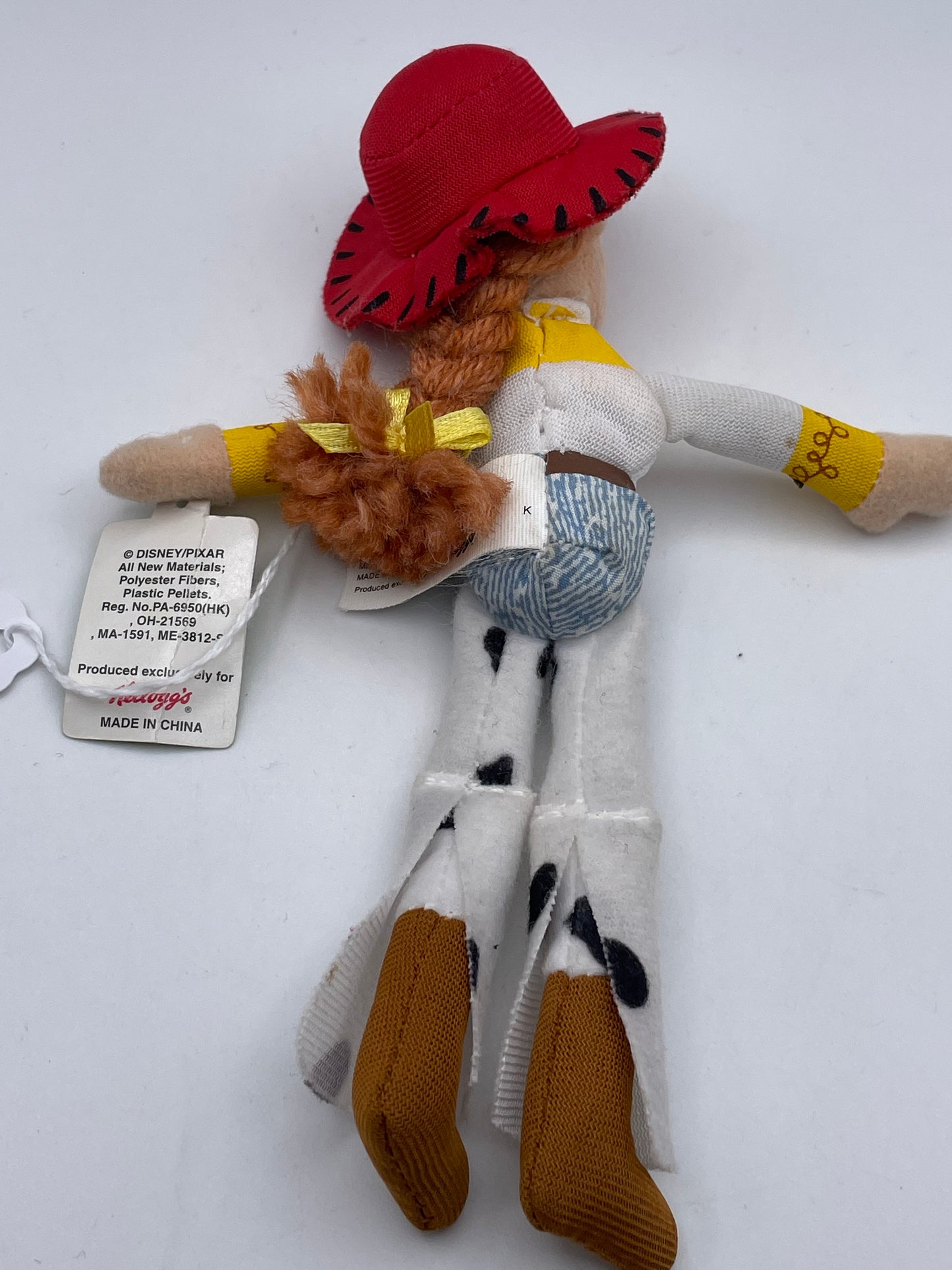 Toy Story - Kelloggs - Jessie Mini Bean Doll w/ Tag 2001 #103402