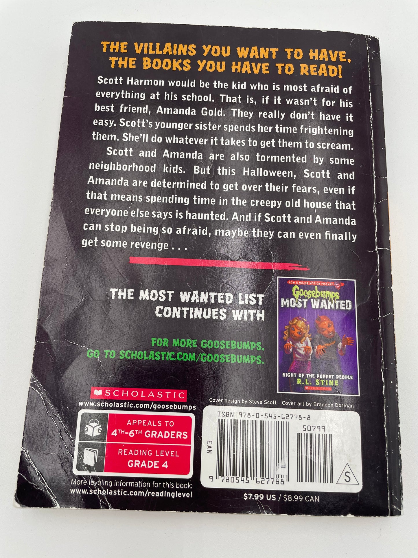Goosebumps Book - Trick or Trap 2015 #102156