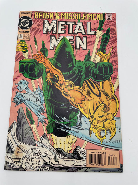 DC Comics - Metal Men #3 December 1993 #102331