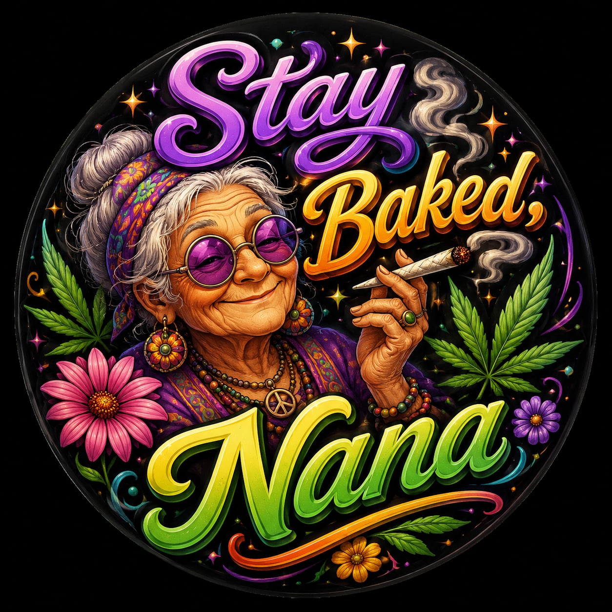 Buttons - WTHC-Radio - Stay Baked #108023