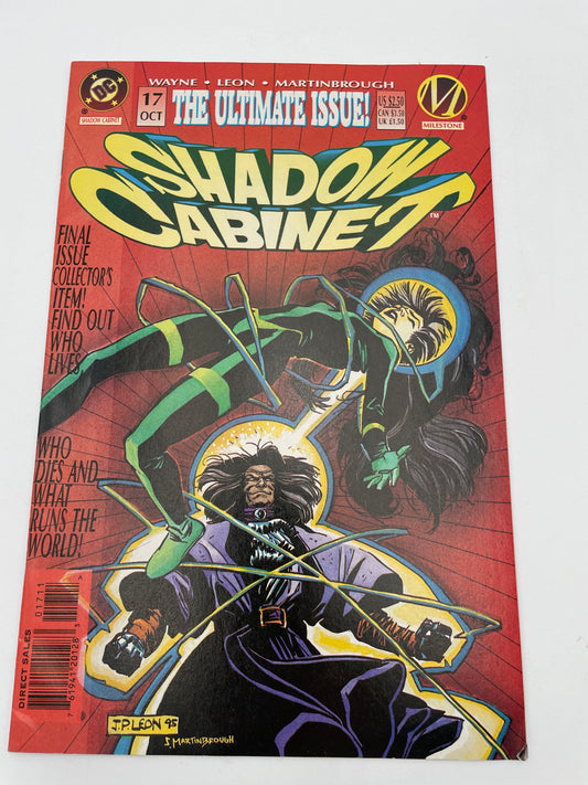 DC Comics - Shadow Cabinet #17 October 1995 #102302