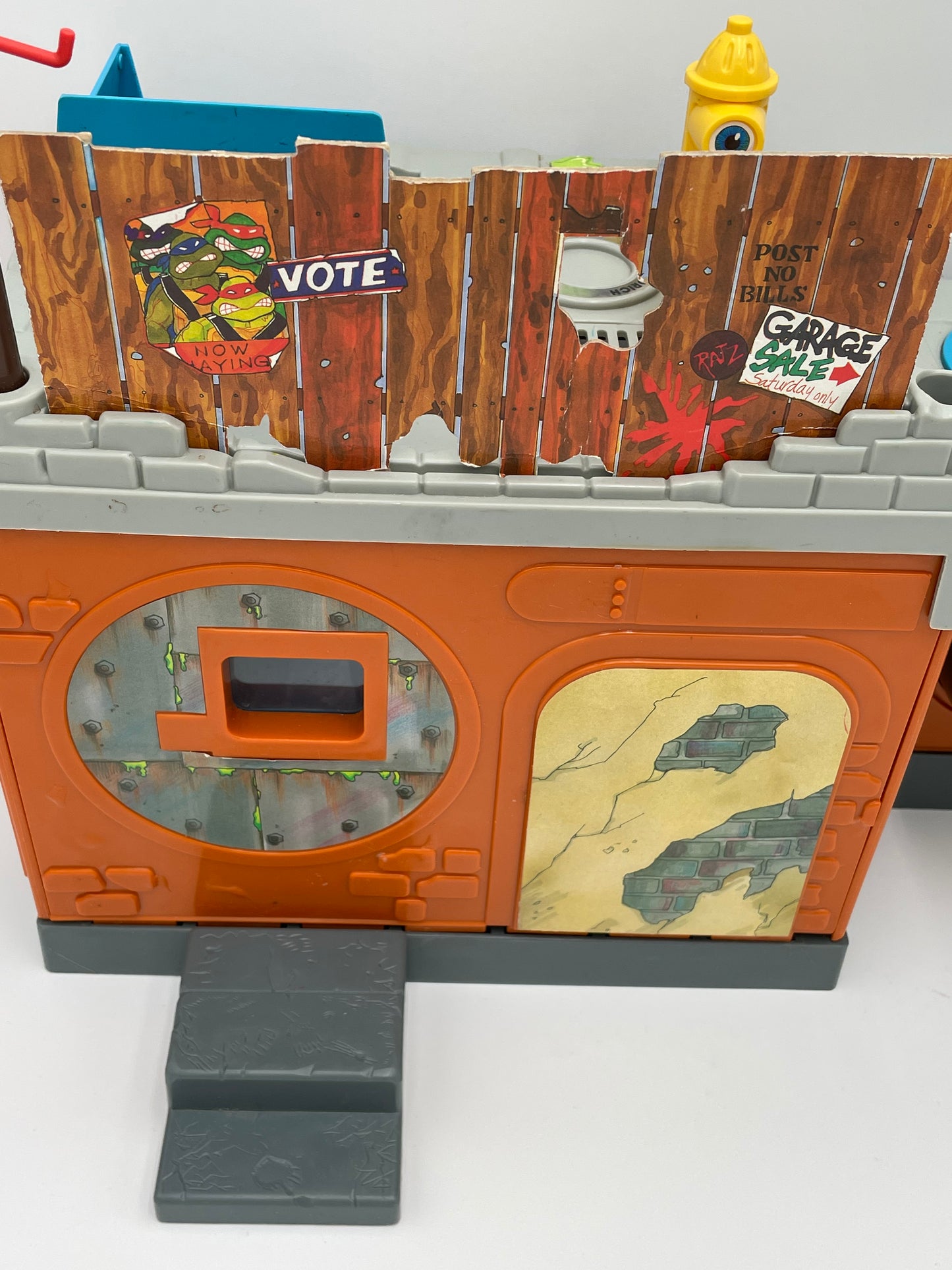 TMNT - Sewer Lair Play Set 1989 #102616