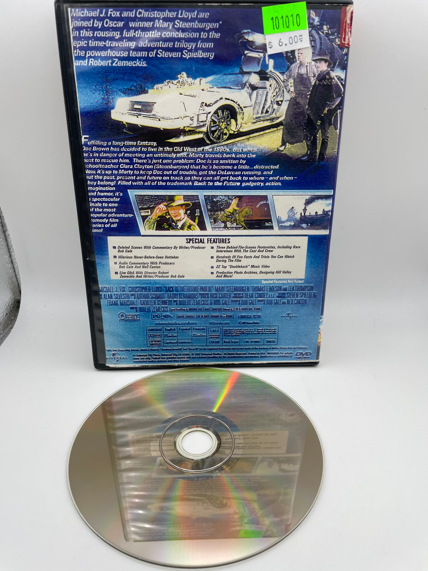 DVD - Back to the Future 3 #101010