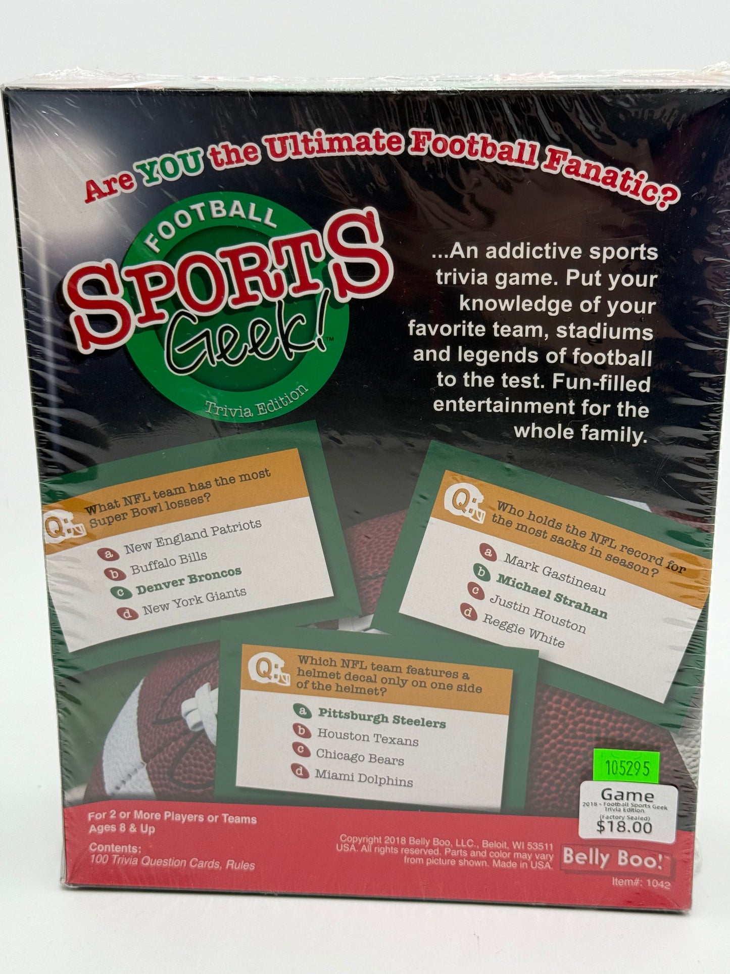 Game - Football Geek - Trivia Edition 2018 #105295