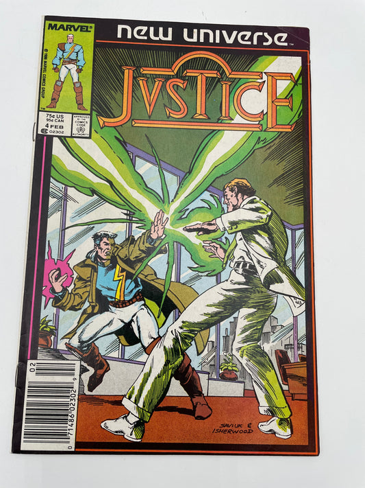 Marvel Comics - Jvstice #4 February 1987 #102261