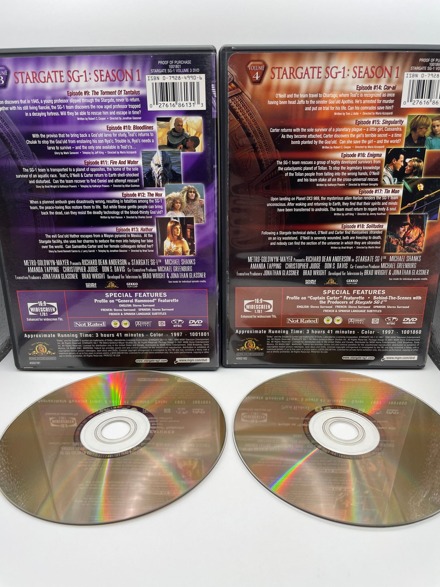 Dvd - Stargate SG1 - Season 1 set 1997 #100617